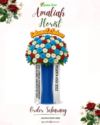 Standing Flower di Universitas Palangka Raya